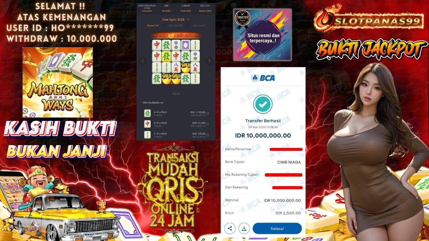 SLOTPANAS99 JACKPOT SLOT MAHJONG WAYS